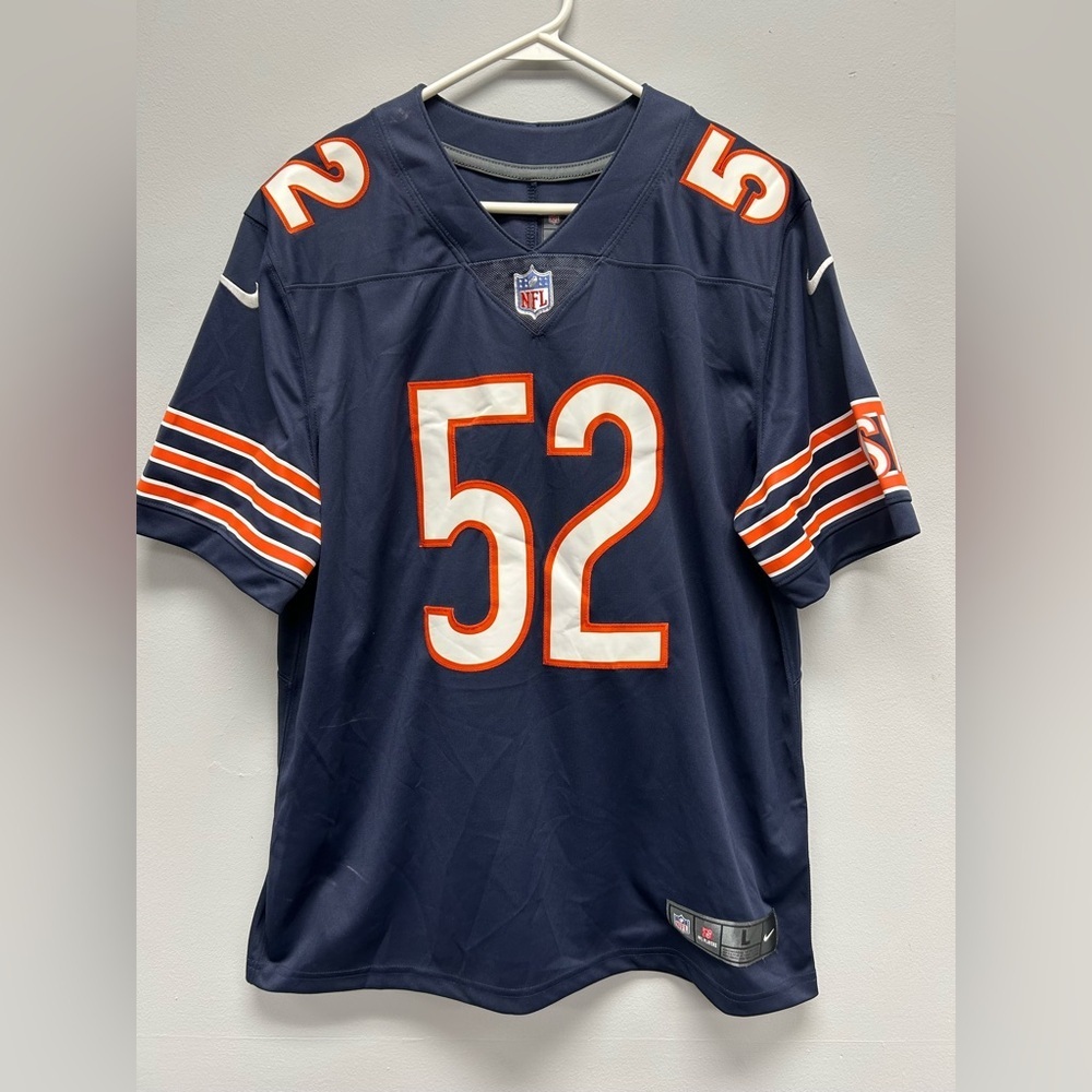 Nike NFL Game Team Khalil Mack Chicago Bears Jersey
